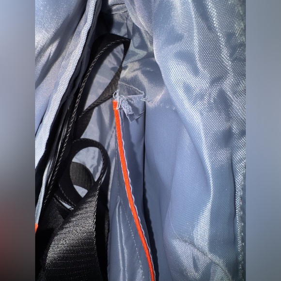 IHKWIP Cargo Catchall Tote Purse Blood Orange Color EUC - Picture 14 of 15